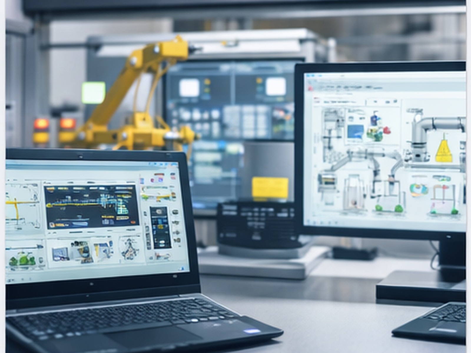 HMI and SCADA visualisation with operator-first screen design